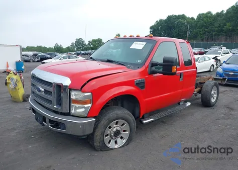 2008 Ford F250 Super Duty из США, поврежденный, VIN 1FTSX21548EB81676